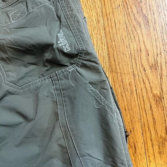 Kuhl Renegade Shorts Mens 30 Tan Outdoor Hiking Performance Cargo * - Picture 4 of 9